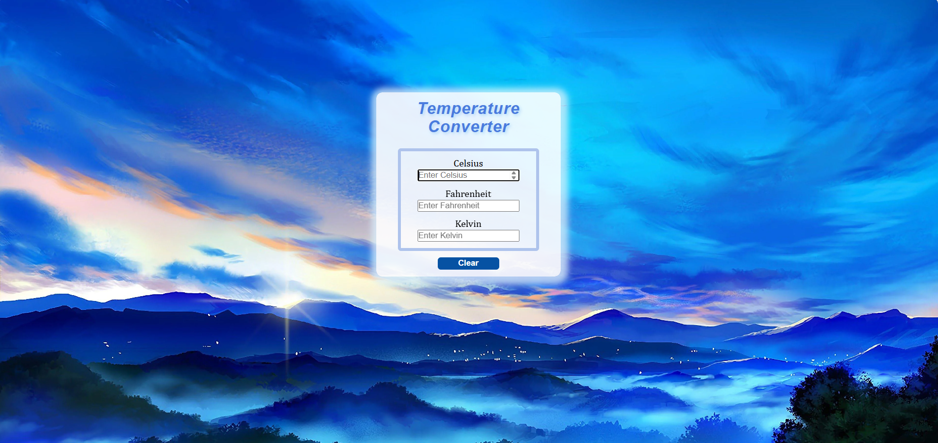 Temperature Converter